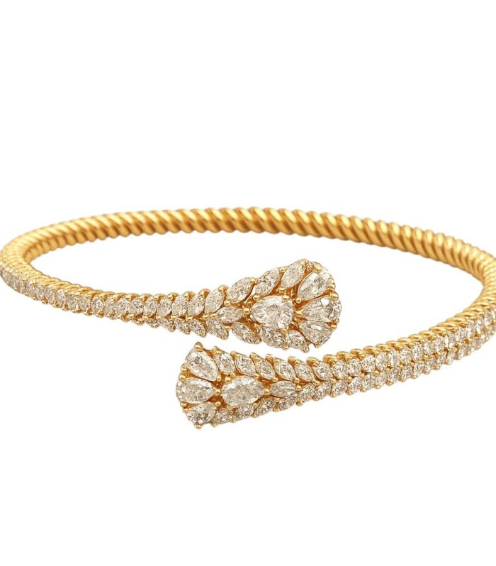 Diamond bangle