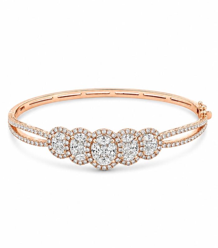 Diamond bangle
