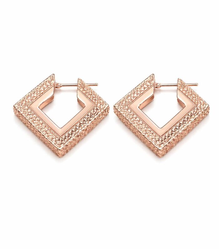 Gold earrings