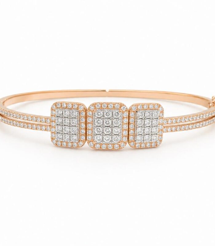 Diamond bangle