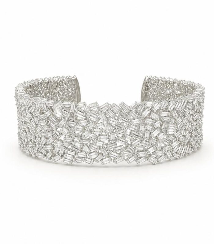 Diamond bangle