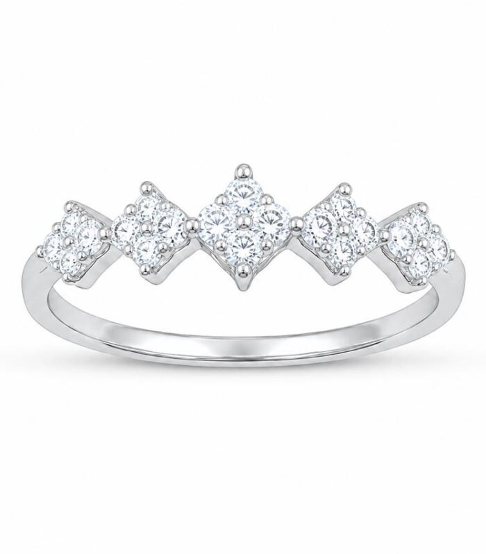 Diamond wedding band