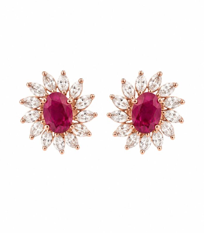 Diamond earrings