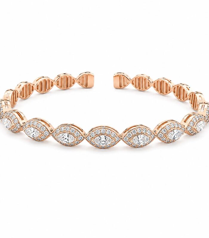 Diamond bangle