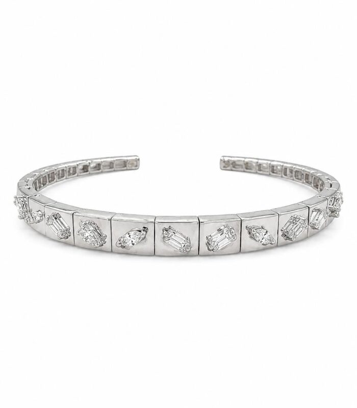 Diamond bangle