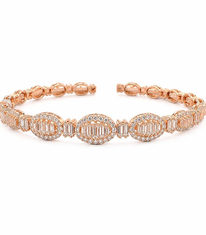 Diamond bangle