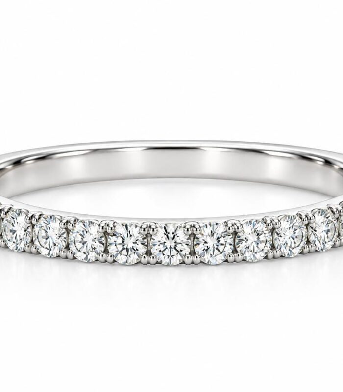 Diamond wedding band