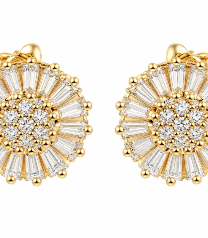 Diamond earrings