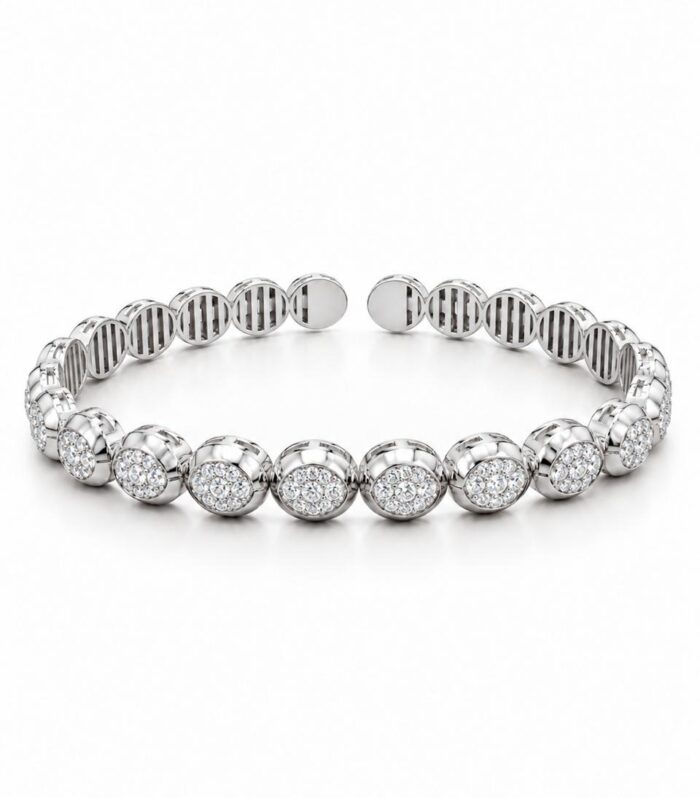 Diamond bangle