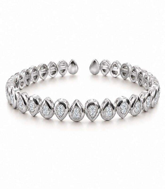 Diamond bangle