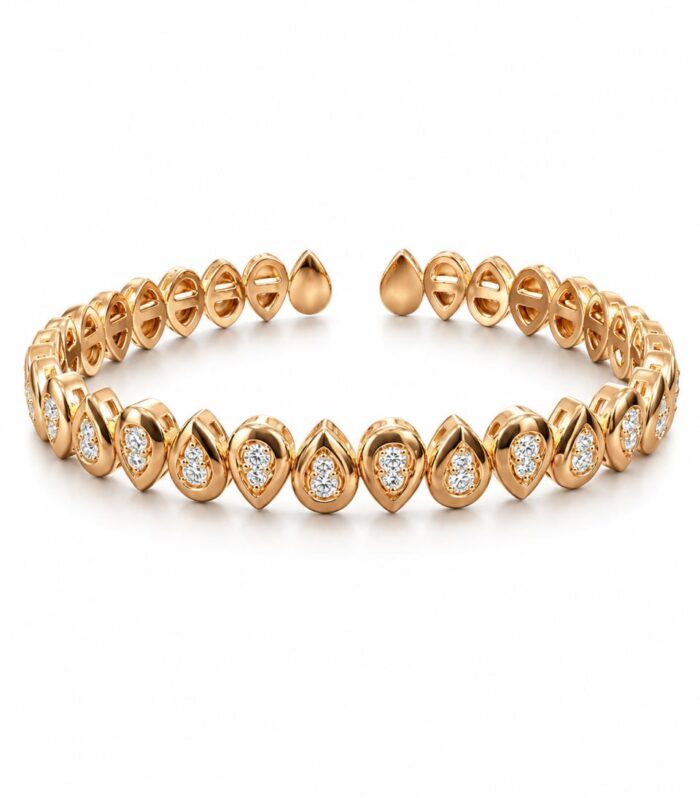 Diamond bangle