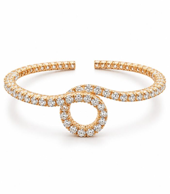 Diamond bangle