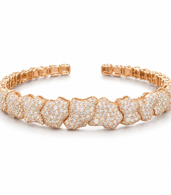 Diamond bangle
