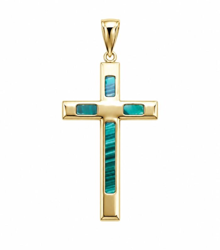 Gold cross