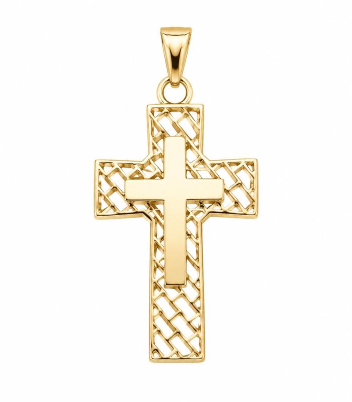 Gold cross