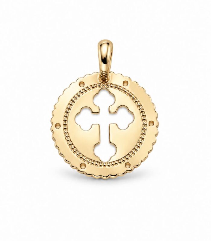 Gold cross