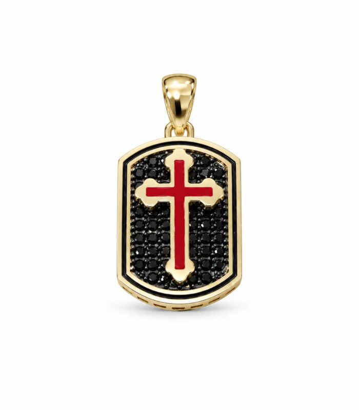 Gold cross