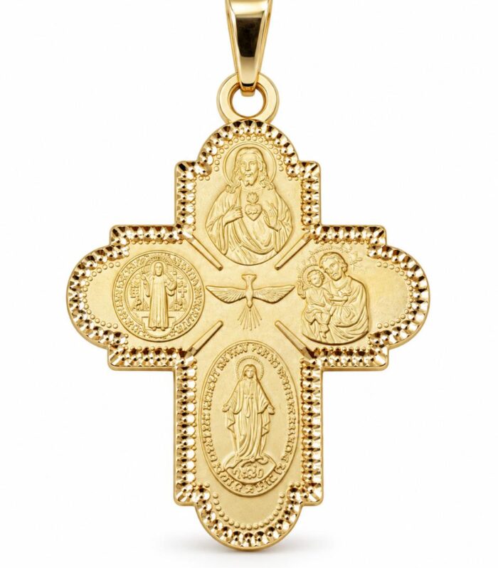 Gold cross