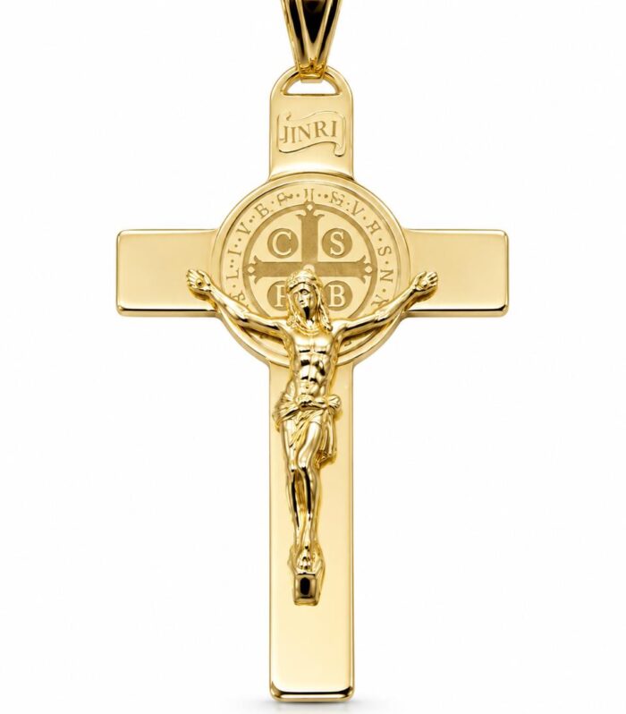 Gold cross