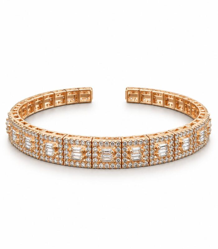 Diamond bangle
