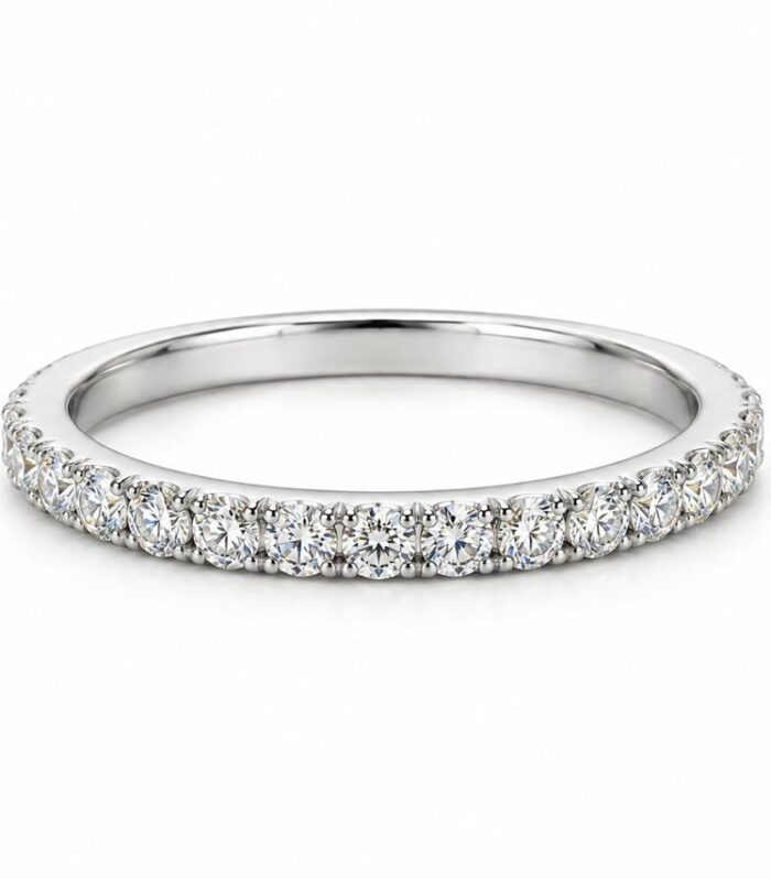 Diamond wedding band