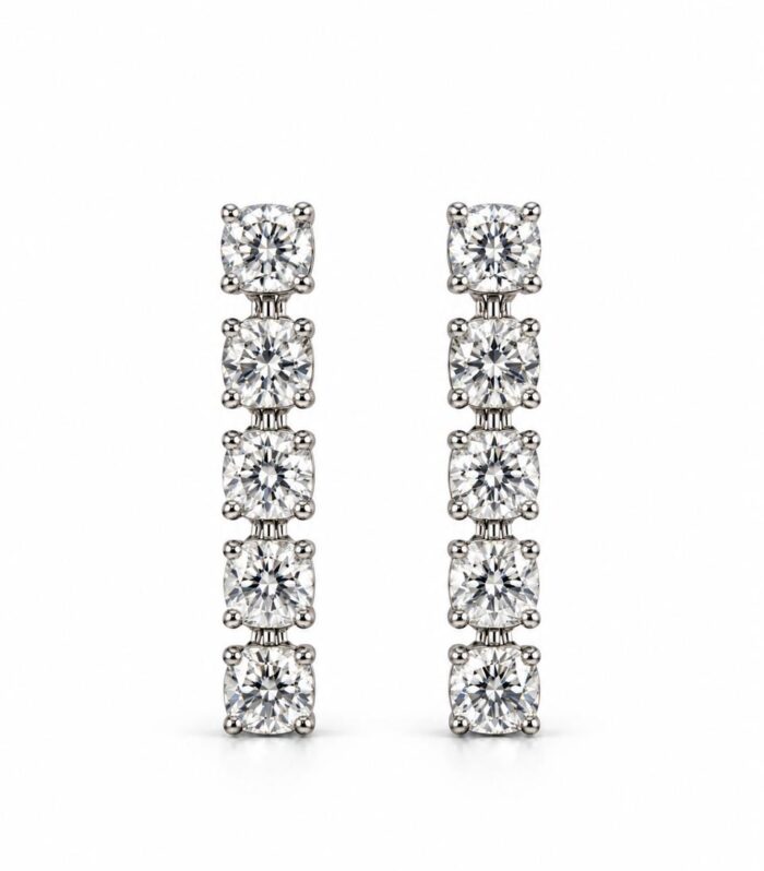 Diamond earrings